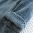 thumbnail image 5 of JLFKNG Men's 2Pcs Outfitsthickened And Home Warm Casual Comfort Flannel Pajamas Set Suitable For Vacation, 5 of 6