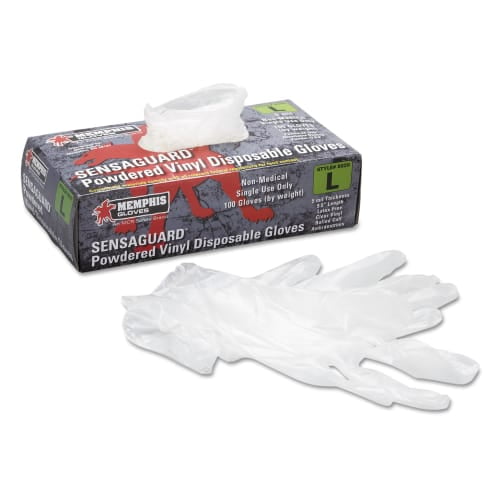 100 count vinyl gloves