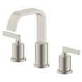 thumbnail image 4 of Italia Faucets Saint-Lazare 8 in. Widespread Bathroom Ribbon Faucet Silver Brushed, Nickel Finish, 4 of 5