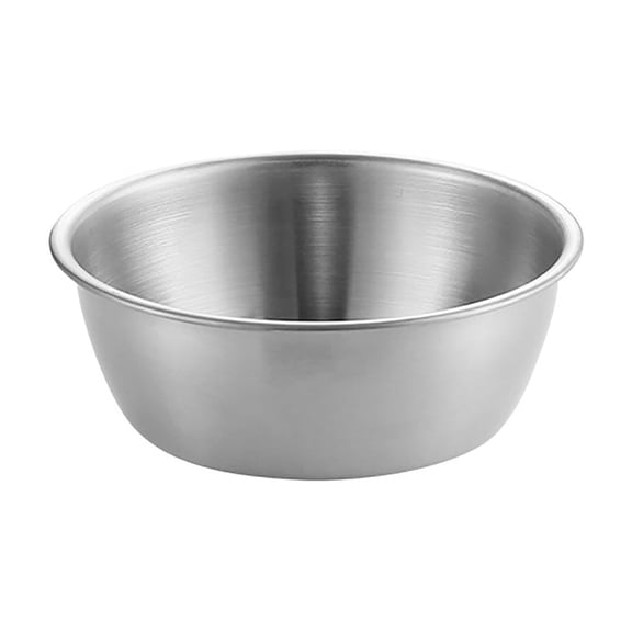 CookMate 10.1oz Stainless Steel Serving Bowl,304 Food-Grade Metal Soup Bowl for Kitchen Daily Use,Stackable Rice Bowl for Side Dishes,Snacks and Camping Trips (Silver)