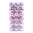 thumbnail image 2 of Staron Pink Christmas Ornaments, 36Pcs Christmas Tree Balls Ornaments for Xmas Christmas Tree Decorations 40mm/1.57" Christmas Ornament Balls for Holiday Wedding Party, 2 of 3
