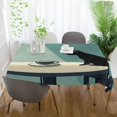thumbnail image 3 of Yayeee Tablecloths 54" x 54" Rectangle Wrinkle Resistant Party Table Cover, Black Cat, 3 of 8