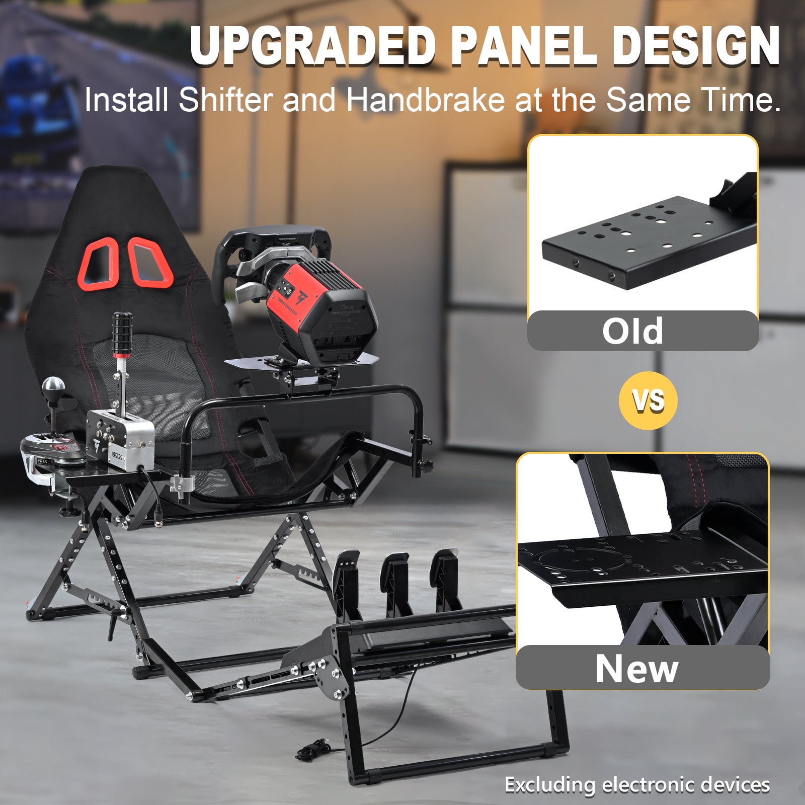 Marada Foldable Racing Sim Marada Foldable Racing Simulator Cockpit Wheel Stand Philippines | Ubuy