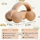 thumbnail image 2 of Modelo de coche para bebé aprendiendo a trepar, inspirado en los juguetes preescolares de la primera infancia para bebés y niños pequeños, hecho de madera de haya., 2 of 5