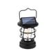 thumbnail image 2 of Faro colgante solar Luz vintage exterior | Lámpara impermeable para el jardín del jardín | Solar recargable/USB, sensor automático, negro, 6,3"x4,7", construcción ABS duradera, 2 of 6
