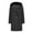 Dark Gray, variant on Men Coats for Winter Small Men Casual Mao Overcoat Solid Double-breasted Pocket Medium And Long Styles Loose Coat