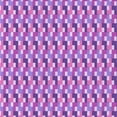 thumbnail image 1 of Ahgly Company Machine Washable Indoor Square Transitional Bright Lilac Purple Area Rugs, 7' Square, 1 of 7