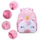 thumbnail image 3 of Mochila preescolar KK CRAFTS de neopreno con forma de animal para niños de 3 a 6 años, 3 of 7