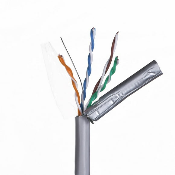 Q-LANTEC - Alantec KIF5PVC305Q networking cable Grey 305 m Cat5e F/UTP (FTP)