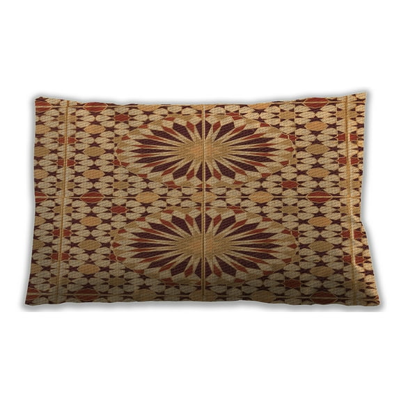 Ahgly Company Indoor Rectangular Contemporary Lumbar Throw Pillow, 13 inch by 19 inch