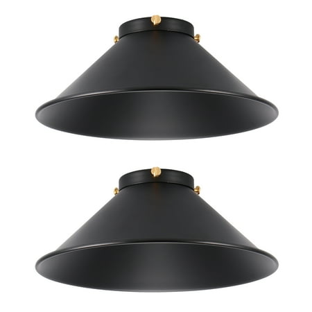 

2pcs Retro Ceiling Lamp Shades Vintage Lampshades Classic Light Chimney For Bedroom Study Room Corridor E27 Light Holder