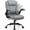 Gray, variant on Brick Attic Leather Office Chair, Home Computer Desk Chairs with Ergonomic Back Support, 360°Swivel Free, Small Gaming Chair with Wheels and Adjustable Armrests,Black