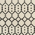 thumbnail image 6 of SAFAVIEH Himalaya Darin Geometric Wool Area Rug, Ivory/Black, 9' x 12', 6 of 7