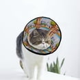 thumbnail image 1 of Eiffel Tower Soft Cat Dog Recovery Collar Adjustable Cat Cone Wound Healing Protective After Surgery for Pet Cones After Surgery, 1 of 7