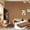 Light Brown, variant on Easy4Home 2Pcs 106"x12.6" Wood Slat Acoustic Wall Panels, 3D Fluted Soundproof Decorative Panels for Interior Walls, Light Brown