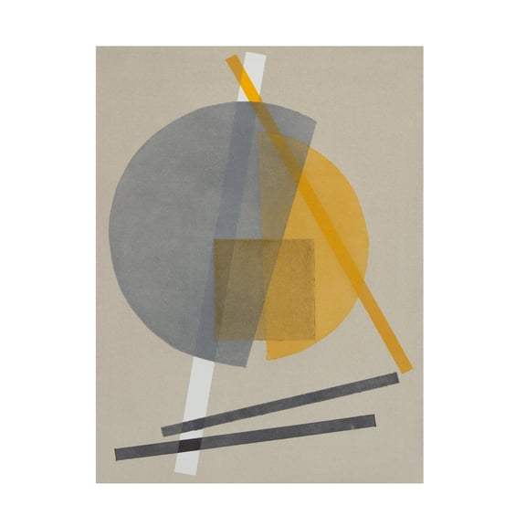 Rob Delamater 'Homage to Bauhaus V' Canvas Art
