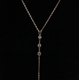 thumbnail image 5 of Cadena trasera de cristal, cadena sexy para el cuerpo de playa, arnés, cadena de bikini, accesorios de joyería para el cuerpo de moda para mujeres y niñas (plata) JM, 5 of 5