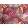 thumbnail image 5 of oneOone Cotton Poplin Red Fabric Check Patchwork Sewing Material Print Fabric By The Yard 42 Inch Wide, 5 of 5
