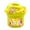 Fluorescence Yellow, variant on 70ML Donut Themed Fluffy Cotton Slime, Scented Non-Sticky Stress Relief Toy, DIY Slime Jar with Donut Charms Party Favor Gift