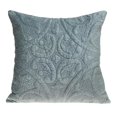 thumbnail image 1 of Parkland Collection PILL21338P Coussin Carré en Mousse Grise et Mer Cristal Transitionnel, 1 of 3