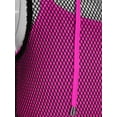 thumbnail image 6 of Aislor Girls 3 Piece Athletic Leggings Pants with Hooded Crop Tops Tank Outfits Sets Gymnastics Hot Pink 8, 6 of 7
