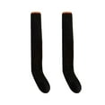 thumbnail image 7 of yuksok Women Knee High Socks over Knee Girls Long Stocking for Dorm Home Study Room Black, 7 of 7