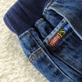 thumbnail image 5 of Boys Jeans Size 14 Stretch Boys Jeans Kids Elastic Waist Straight Leg Denim Pants with Drawstring 4-14 Years, 5 of 8