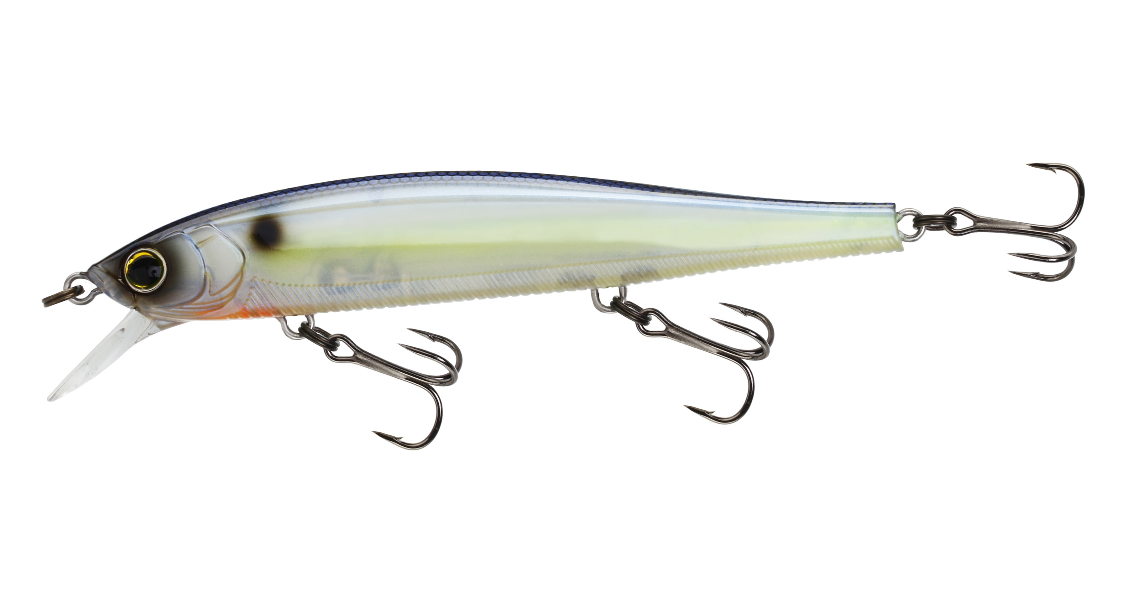 YoZuri 3DB Jerk Bait 110, Suspending Hard Bait Lure, Ghost Sexy Shad