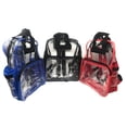 thumbnail image 2 of Clear Transparent Backpack Book Bag School Stadium Security Tsa Travel Rally 12X15inch, 2 of 10