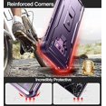 thumbnail image 3 of Dexnor Full Body Case for Samsung Galaxy Note 9/6.4 inches, [Built in Screen Protector and Kickstand] Heavy Duty Military Grade Protection Shockproof Protective Cover for Galaxy Note 9,Phantom Purple, 3 of 6