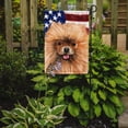 thumbnail image 2 of Carolines Treasures CK6655GF Pomeranian Dog American Garden Size outdoor-flags, Multicolor, 2 of 3