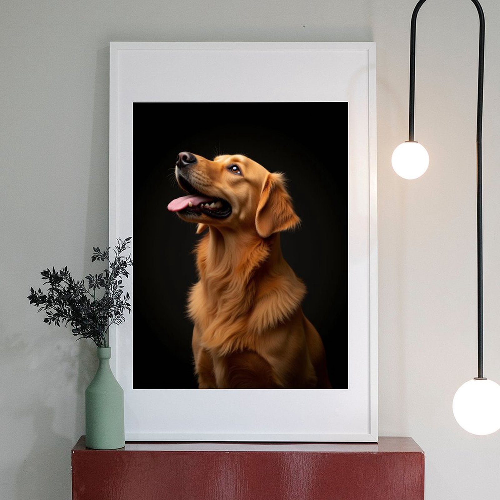 Diamond Art Kits for Adults - 5d Golden Retriever Portrait Bliss Diamond Painting for Adults, Diamond Art for Adults Beginners, Diamond Painting Kits for Adults for Home Wall Decor