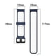 thumbnail image 5 of Correas de repuesto de silicona de 22 mm, suaves y ajustables, compatibles con Samsung, Huami, Chuangmi, Xiaomi, Garmin, Fossil y Ticwatch, 5 of 6