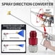 thumbnail image 2 of Junta Giratoria de 360° con Pivote de Abanico para Pulverización de Pintura Sin Aire. Accesorio para Pulverizadores Sin Aire. Adaptador de Accesorio para Pulverizadores Sin Aire., 2 of 6