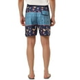 thumbnail image 3 of Unique Bargains Men's Swim Shorts Drawstring Waist Summer Board Shorts 30 Navy Blue, 3 of 6
