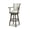Natural White, variant on Jennifer Taylor Home Williams 31" Swivel Bar Stool with Armrests White Linen