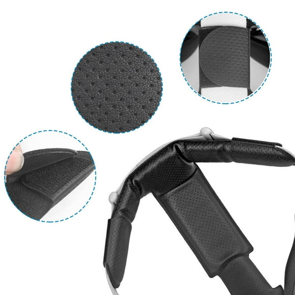 VR Glasses Headband PU Leather VR Helmet Pad VR Glasses Strap VR Head Cushion Strap Replacement for Oculus Quest