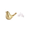 thumbnail image 5 of CarpNettore Golden Birds Elephant Figurine Modern Animal Statue Unique Tabletop Decoration Home Decor Ornament Sculpture for Desktop Office Mantel Living Room Entrance Bedroom Housewarming Gifts, 5 of 8