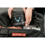 Bucked Up Pre-Workout Powder, Blue Raz, Vitamin B12 & 200mg Caffeine, 25 Servings