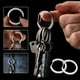 thumbnail image 1 of Set de Llavero de Acero Inoxidable 304 | Organizador de Llavero con Anilla de Resorte Abierta | Círculos Grandes y Pequeños | Antióxido y Sin Rayaduras | 3.2cm | Para Hombres, Familia, Automóvil, 1 of 9