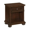 thumbnail image 3 of Colonial Classic Dark Cherry Bed, Night Stand, and Media Chest-Size:King, 3 of 5