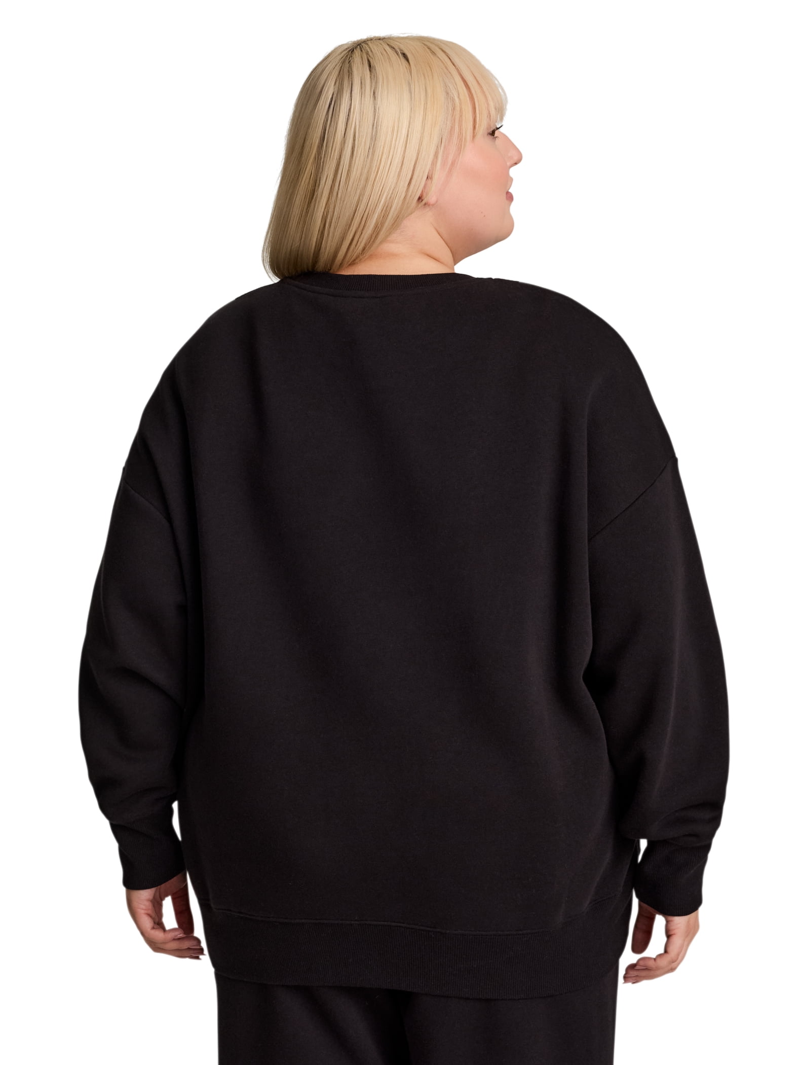 Reebok Women's Game Day Fleece Oversize Crewneck Sweatshirt, Size XS-4X