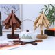 thumbnail image 1 of onlyliua ¡ ¡Ofertas Prime Day Hoy 2024! Almohadilla Aislante de Madera Maciza de Nogal Negro, Almohadilla Térmica y Escaldadura, Cónica Circular Japonesa para Mesa de Comedor, Decoración para El Hoga, 1 of 2