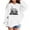 1-White1735, variant on WOYY Girls Cute Graphic Hoodie Long Sleeve Hooded Sweatshirt Pullover, Sizes 2-14