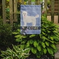 thumbnail image 2 of Carolines Treasures CK3785GF Westiepoo 2 Welcome Flag Garden Size  Small multicolor, 2 of 3