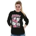 thumbnail image 4 of Betty Boop Sassy Kanji Comic Panels Women's Long Sleeve T Shirt Brisco Brands S, 4 of 6