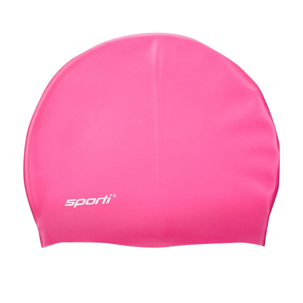 Sporti Silicone Swim Cap (Pink)