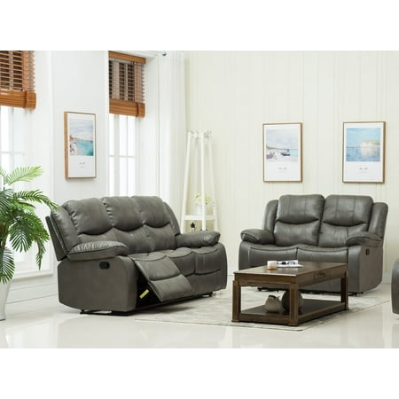 Jayesh 2 Reclining Piece Living Room Set - Walmart.com