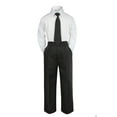 thumbnail image 6 of NEW BABY TODDLER & BOY WEDDING Brown Pin Stripe FORMAL TUXEDO SUIT S M L XL-12, 6 of 8