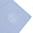 thumbnail image 4 of Shandali Stickyfiber Toalla de yoga caliente – Esterilla de yoga con respaldo de silicona, tamaño absorbente, antideslizante, 24.0 x 72.0 in, Bikram Gym y Pilates – (estándar azul), 4 of 4